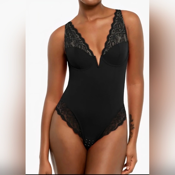 Popilush Lace Shapewear Bodysuit #758 - Picture 1 of 14